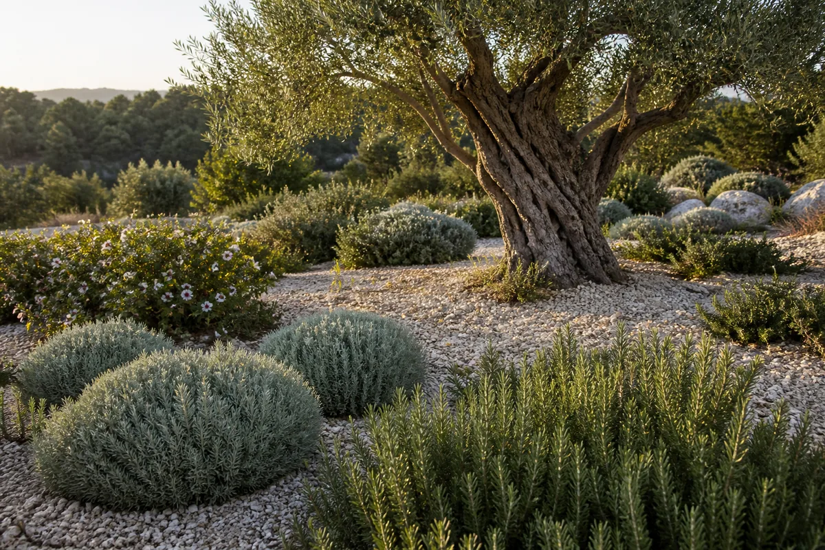 Jardin méditerranéen